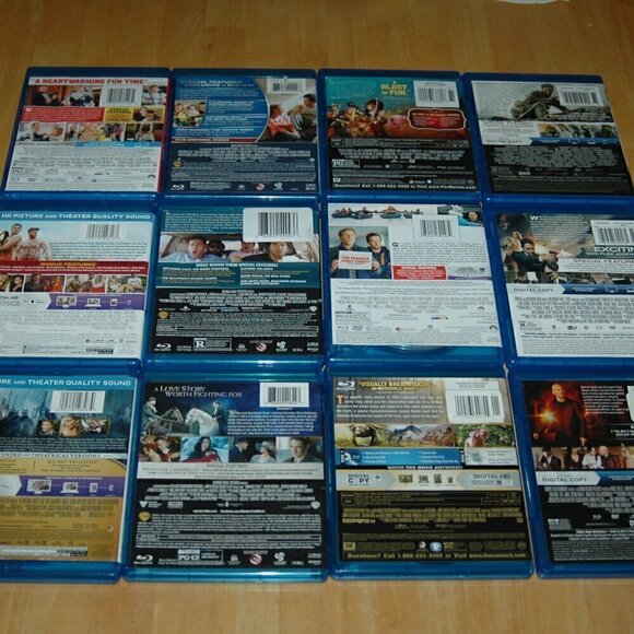 12 NEW Blu-Ray Movies DVD Assorted Combos! - Picture 6 of 6